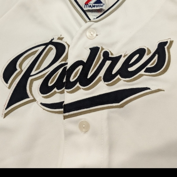 Vintage Majestic San Diego Padres MLB Jersey White size small Made in USA - Picture 4 of 9